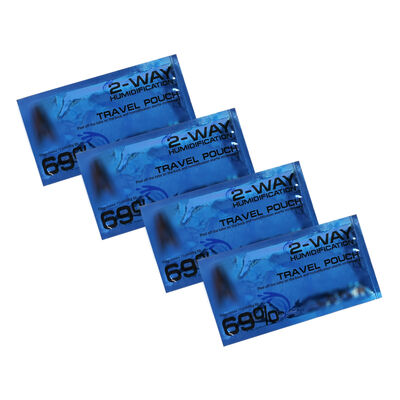 Tas Humidor Cerutu Warna Kustom Volume 5 Tas Penyimpanan Portabel Cerutu dengan Teknologi Kontrol Kelembaban