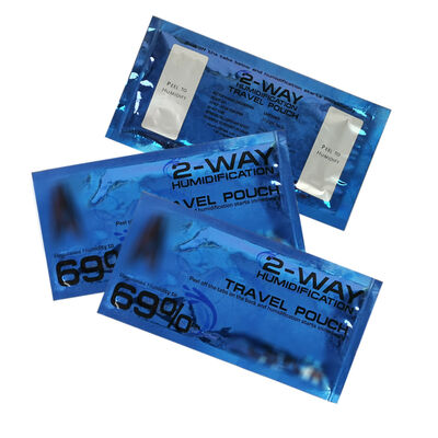 Tas Humidor Cerutu Warna Kustom Volume 5 Tas Penyimpanan Portabel Cerutu dengan Teknologi Kontrol Kelembaban