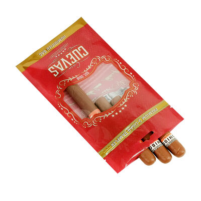 Kantong Cerutu TPU dan PE Foodgrade Kustom Kantong Kemasan Anti Bocor Kustom yang Dirancang untuk Transportasi dan Penyimpanan Cerutu yang Aman