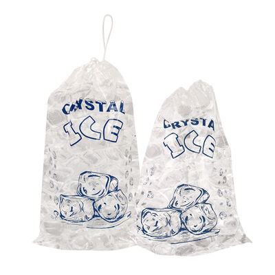 Densitas Polyethylene Drawstring Bag Bags Plastik yang kuat Bags Drawstring yang sempurna untuk penyimpanan dan penanganan kemasan industri