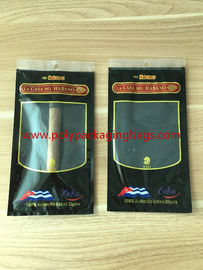 Tas Cerutu Pelembab, Logo Kustom, Cetak Cantik, kapasitas 4-6 cerutu
