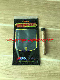 Tas Cerutu Pelembab, Logo Kustom, Cetak Cantik, kapasitas 4-6 cerutu