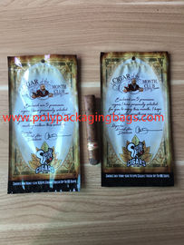Fashion Zipper Pelembab Kantong Plastik Rokok Segar Dengan Jendela Transparan