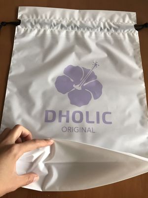 Tas Serut Plastik yang Dapat Didaur Ulang, Tas Hadiah Besar Tas Serut Travel Pouch Ransel Serut