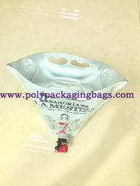 Kemasan Cairan Jus PE 1.5L Stand Up Pouch With Spout / Spigot