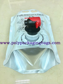 Kemasan Cairan Jus PE 1.5L Stand Up Pouch With Spout / Spigot