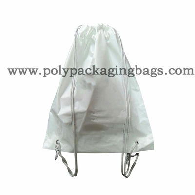Kantong Plastik Serut Ransel Plastik CPE PE Biodegradable