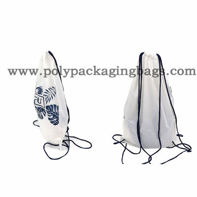Kantong Plastik Serut Ransel Plastik CPE PE Biodegradable