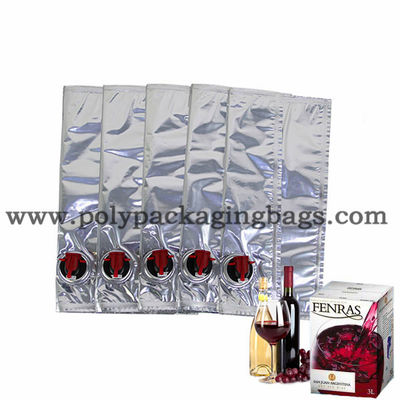 Reusable Double Layer Liquid Storage Aluminium Foil Bag BIB Bag Dalam Tas Kotak Untuk Anggur