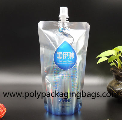 Lipat 200mic 230mic Stand Up Pouch Dengan Spout / Spouted Bags / Spout Pouches