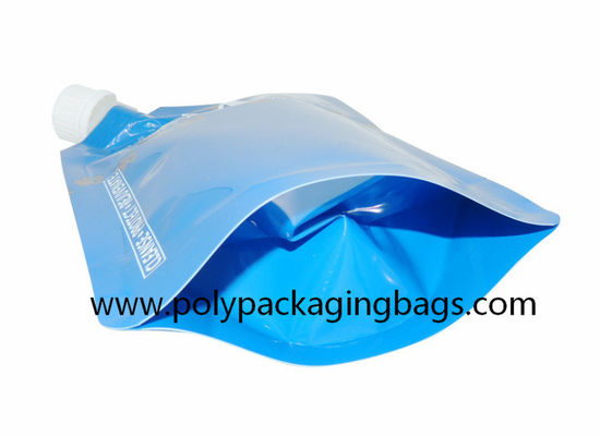 Lipat Tas Perawatan Rambut Esensi Self Suction Nozzle 500ml Stand Up Spout Pouch Bags
