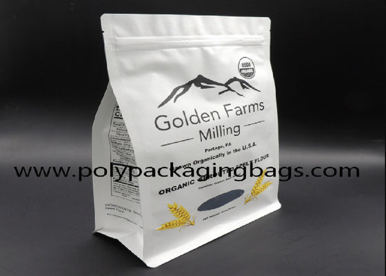 Pencetakan Gravure Tas Ziplock Plastik Delapan Sisi Aluminium Foil Berlapis