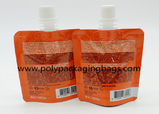 16oz 500ml Suction Nozzle Bag Untuk Kemasan Gel Mandi Stand Up Spouch Pouch Bags