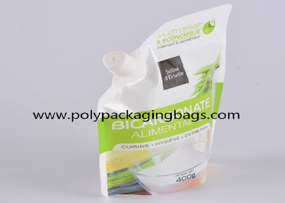 Kemasan Kantung Spouted Independen Untuk Industri Minuman Stand Up Spout Pouch Bag