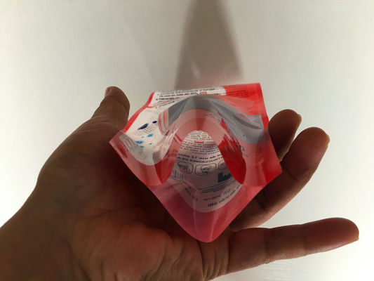 CMYK Gravure Printing OPP CPP Laminated Mask Packaging Bag Game Card Pouch Sleeves