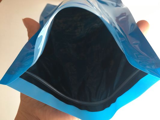 Kapasitas 4-6 Cerutu Segar Menjaga Pelembab Ritsleting Tas Kemasan Untuk Tas Kelembaban Cigar Tabacco Dengan Kunci Ritsleting