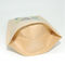SGS Resealable 0.07mm Kraft Stand Up Pouch With Transparent Window