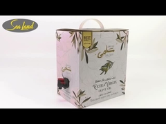 Metallized high-barrier aseptik pengisian aluminium foil katup kantong yang dapat digunakan kembali canggih bib bir kotak medis