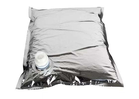 Aluminium Plating BIB Minuman Kemasan Tas Anggur Cair Disesuaikan