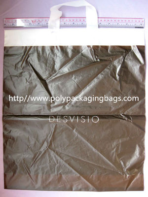HDPE White Biodegradable Shopping Bags Plastik dengan Flexi Loop Handle