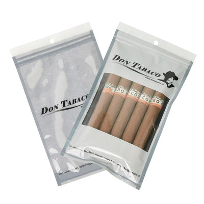 Tas Kelembaban Rokok tahan lama yang dapat digunakan kembali dengan Zipper New Age Packaging & Printing Product untuk Rokok