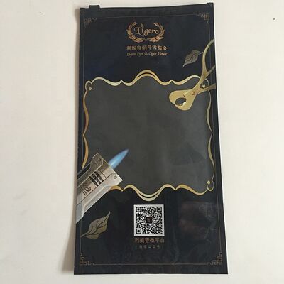 Kantong cerutu plastik 009mm dirancang dengan bahan tahan sobek dan tahan tusukan untuk melindungi cerutu selama transit