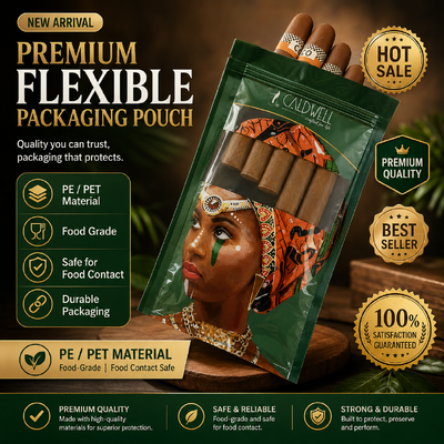 Tas Humidor Cigar Terbuat dari TPU PE Berkualitas Makanan Dengan Desain Ziplock Menawarkan Penyimpanan Keterbatasan Udara dan Pengoptimalan Kelembaban