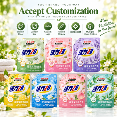 Stand Up Bag With Spout Liquid Packaging Solusi Kemasan Fleksibel Untuk Industri Makanan dan Minuman