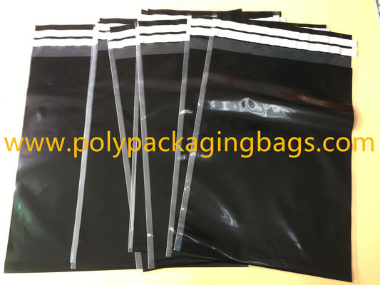 Pengiriman Kantong Plastik Untuk Pakaian 29 Cmx 40cm Self Adhesive Warna Hitam