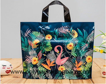 0.12mm Biodegradable Handle Plastic Bag Untuk Belanja