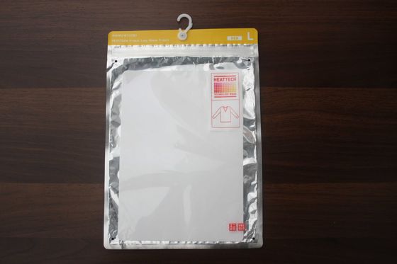 Tas Ziplock Laminated Foil Kantong Foil Ditutup Kembali untuk Pakaian Termal